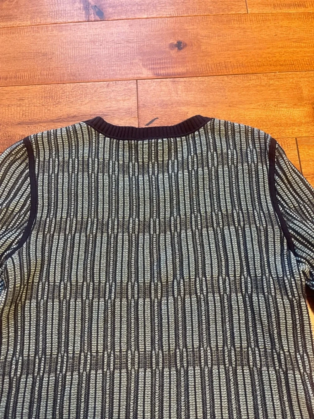 Tory Burch Arielle Crewneck Sweater Womens Medium Knit Pullover Preppy Cotton